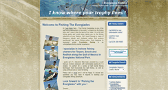 Desktop Screenshot of fishingtheeverglades.com